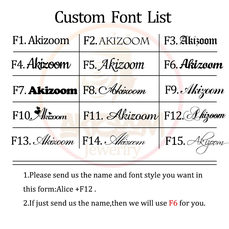 Punk Engrave Name Custom Bracelets