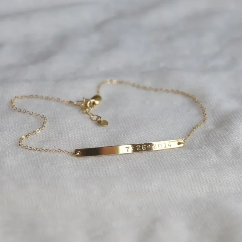 Custom Anklets for Women Stainless Steel