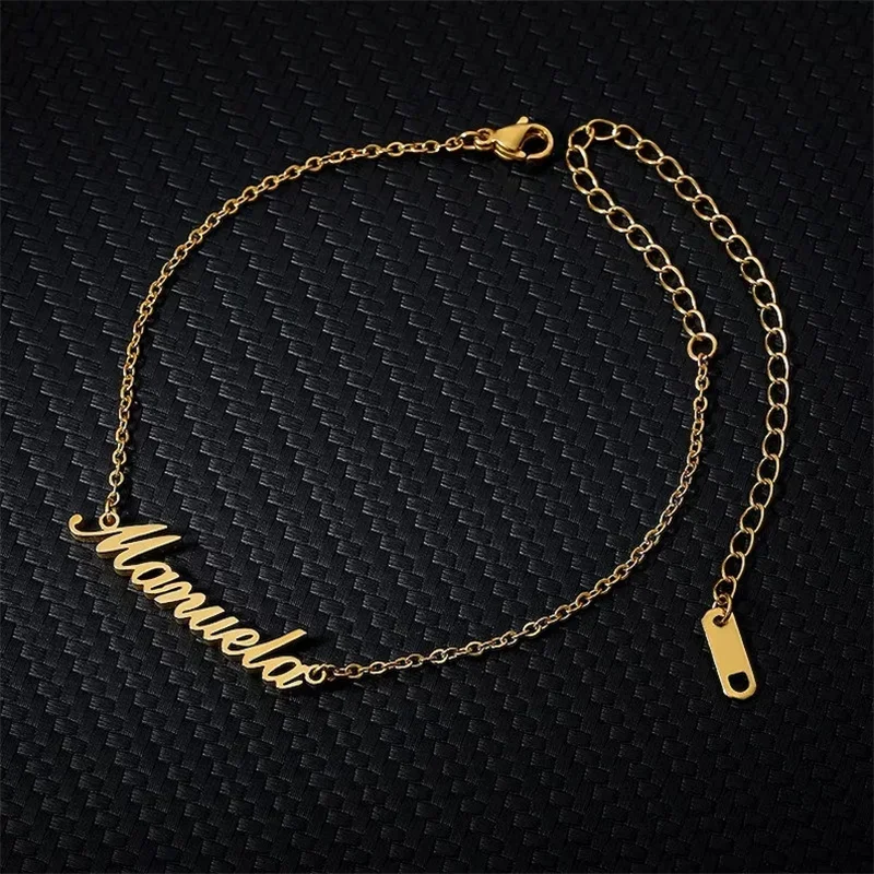 Name Anklets Ankle Bracelets for Women