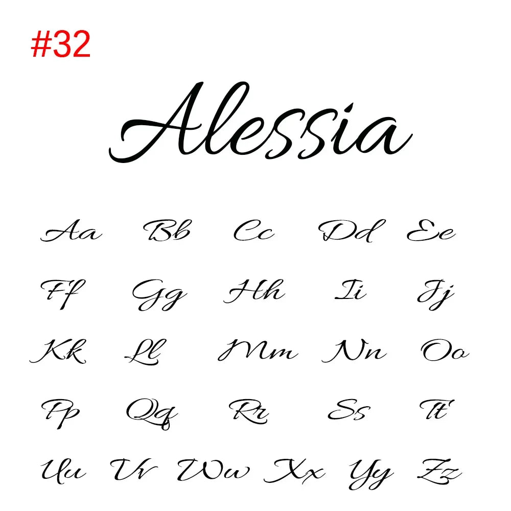 Customized Name Bracelets for Women Stainless Steel