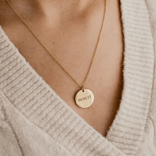 Custom Engraved Name Necklace